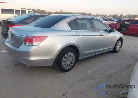 2009 Honda Accord 2.4 Lx из США, поврежденный, VIN 1HGCP26309A201346